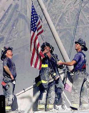 9-11_firefighters_w_flag